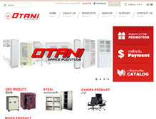 Tablet Screenshot of otanisafe.com